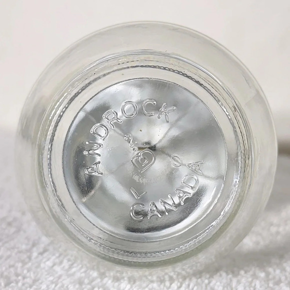 Vintage Androck Food Nut Chopper MCM Glass  Jar Dicer Retro Kitchen Chopper - Picture 6 of 16